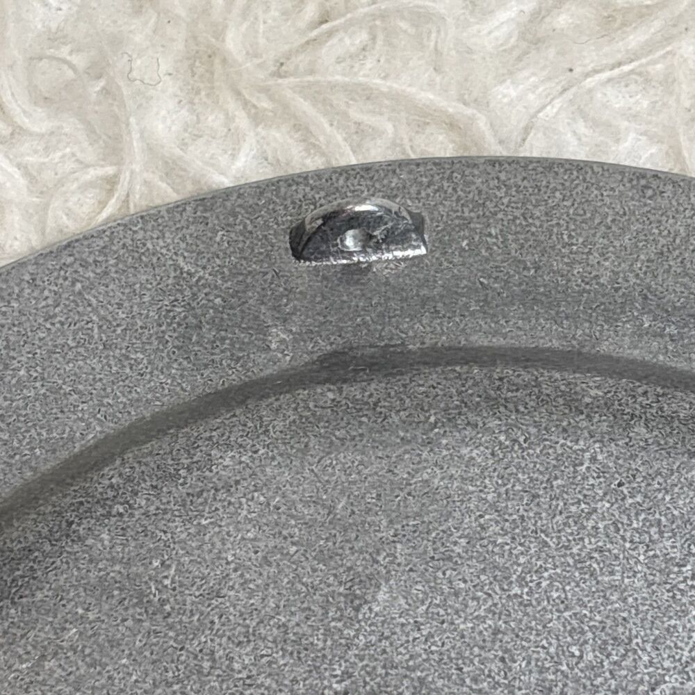 Currier & Ives Pewter Plate "Autumn In New England" - Picture 8 of 16